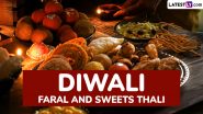 Diwali 2024 Faral and Sweets Recipes: Easy and Quick Ways to make Deepavali Snacks to Celebrate the Festival of Lights (Watch Tutorial Videos)