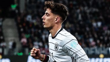 UEFA Nations League 2024–25: Arsenal Forward Kai Havertz out of Germany Football Team Due to Left Knee Injury