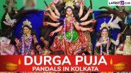 Durga Puja 2024 Pandals in Kolkata and Their First Looks: From Sreebhumi to Suruchi Sangha, Famous Pandals That Are Must Visit During Pujo (Watch Videos)