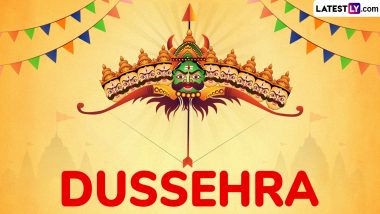 Dussehra Subhakankshalu 2024 Images and Dasara Wishes in Telugu: WhatsApp Messages, Greetings, Wallpapers and Quotes To Share on Vijayadashami