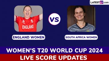 ENG-W Win By 7 Wickets | England vs South Africa Highlights of ICC Women's T20 World Cup 2024: Danni Wyatt-Hodge, Nat Sciver-Brunt, Bowlers Help England Women Secure Clinical Victory