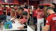 Ethan Mbappe Hypes Up Lille's Dressing Room After 1&ndash;0 Win Over Real Madrid in UEFA Champions League 2024&ndash;25, Video Goes Viral