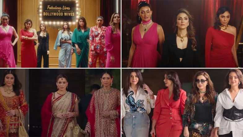 ‘Fabulous Lives vs Bollywood Wives’ Teaser: Riddhima Kapoor Sahni Vows To ‘Steal All the TRP’ From Maheep Kapoor, Neelam Kothari Soni, Seema Kiran Sajdeh and Bhavana Pandey in This Netflix Series (Watch Video)