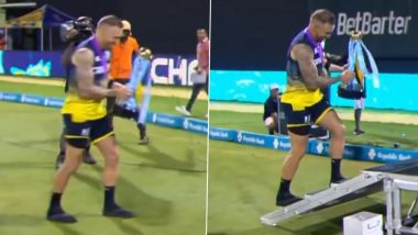 Faf du Plessis Performs Rohit Sharma's 'Champions Walk' After Winning CPL 2024 Title With Saint Lucia Kings, Video Goes Viral