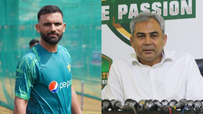 'Definitely Uska Tweet Ka Issue Hai' PCB Chairman Mohsin Naqvi Says Fakhar Zaman's Post on Babar Azam Was One of the Reasons For His Exclusion from Pakistan's Central Contracts List (Watch Video)