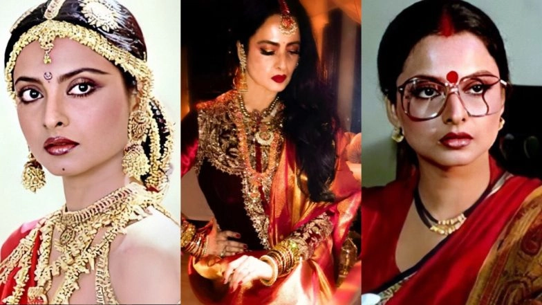 Rekha Birthday Special: &lsquo;Ijaazat&rsquo;, &lsquo;Ghar&rsquo;, &lsquo;Khubsoorat&rsquo; and More Movies of the Screen Icon Every Gen-Z Film Buff Must Watch