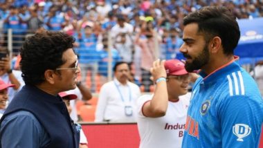 'Mai Pairon Mai Gir Gaya Unke', Virat Kohli Recalls His First Meeting With Sachin Tendulkar In Indian Dressing Room As Teammates Irfan Pathan, Harbhajan Singh and Others Played Prank on Him (Watch Video)