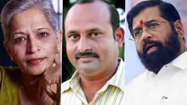 Shrikant Pangarkar, Accused in Journalist Gauri Lankesh Murder Case, Joins Eknath Shinde-Led Shiv Sena in Maharashtra's Jalna