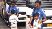 Gautam Gambhir Displays Heartwarming Gesture, Signs Autograph and Poses for Photo With Young Fan Ahead of IND vs NZ 1st Test 2024, Video Goes Viral