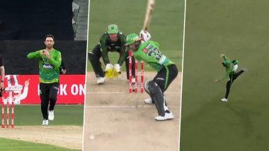 Glenn Maxwell Birthday Special: BBL Shares Stunning Edit of Star Australian All-Rounder Bowling to Himself and Taking His Own Catch (Watch Video)