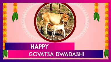 Govatsa Dwadashi 2024 Wishes, Greetings and Beautiful Images To Celebrate Vasu Baras