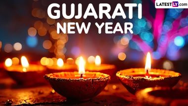 Gujarati New Year 2024 Wishes and Messages: Share Bestu Varas Greetings, Images, Quotes and Wallpapers to Celebrate Nutan Varsh