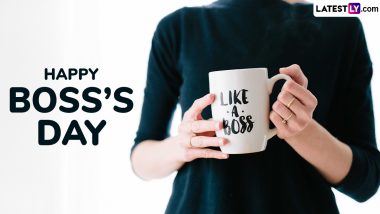 Happy Boss’s Day 2024 Images and HD Wallpapers for Free Download Online: Send Messages, Greetings, GIFs and Photos To Appreciate the Efforts of Your Supervisors