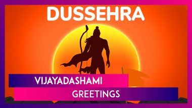 Happy Dussehra 2024 Messages and Vijayadashami Greetings To Mark the End of Navratri Festival