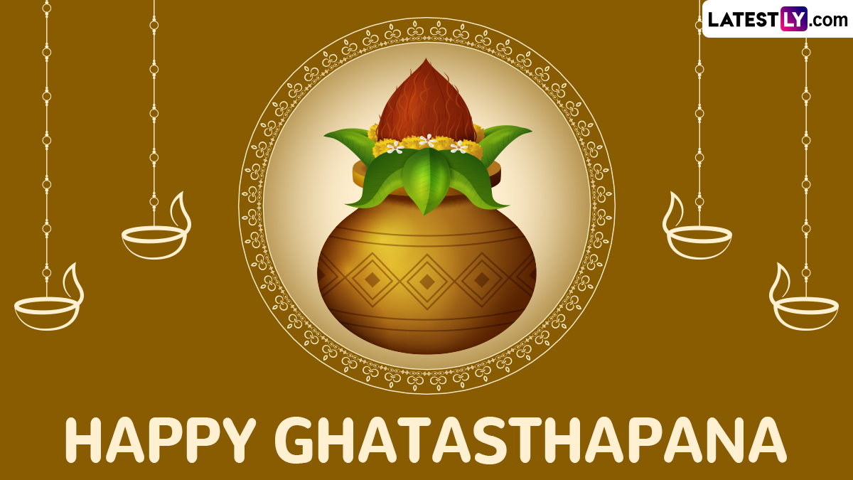 Navratri Ghatasthapana 2024 Wishes and Greetings WhatsApp Messages, HD