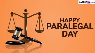 National Paralegal Day 2024 Wishes: WhatsApp Messages, Images, HD Wallpapers, and SMS To Celebrate the Contributions of Paralegals and Legal Assistants