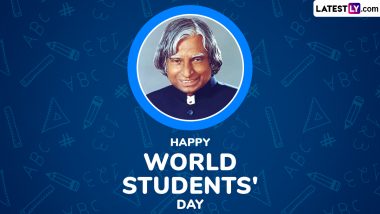 APJ Abdul Kalam Quotes for World Students' Day 2024: Inspirational Sayings, HD Images and Wallpapers To Honour the Missile Man's Legacy on His Birth Anniversary