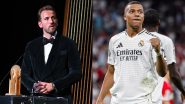 Harry Kane, Kylian Mbappe Named Joint Winners of Gerd Muller Trophy at Ballon d'Or 2024 Awards After Scoring 52 Goals Each in 2023-24 Season