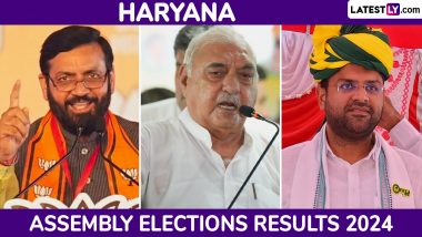 Haryana Assembly Elections Results 2024 Live Streaming on Republic TV: Watch Live Updates on Haryana Election Result, Winning Candidates and Party-Wise Seat Numbers