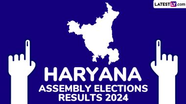 Haryana Assembly Elections Results 2024: Sea-Saw Battle in State, BJP Now Ahead of Congress After 2 Hours of Counting of Votes