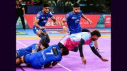 Pro Kabaddi League 2024 Live Streaming Free Online: How to Watch Jaipur Pink Panthers vs Haryana Steelers PKL 11 Match on Mobile and TV Channel Telecast