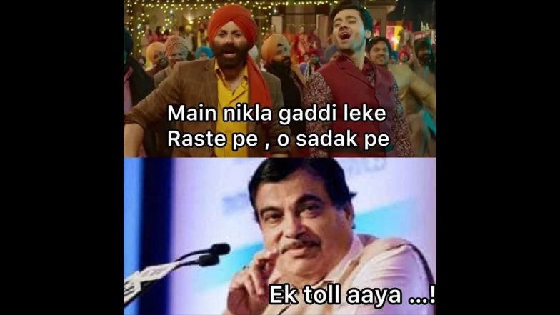 Nitin Gadkari Toll Tax Memes Go Viral on X: Hilarious Memes and Jokes Take Over Social Media Amid Hike in Toll Tax on Highways