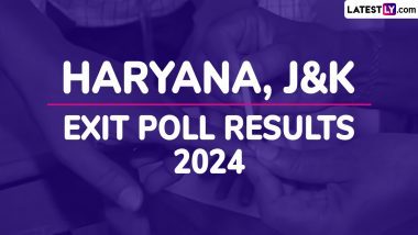 When Will Exit Poll 2024 for Haryana, Jammu and Kashmir Assembly Elections Be Released? Know Date and Time for Exit Poll Results