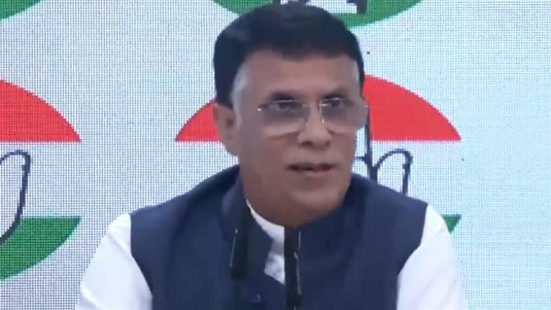 Haryana Assembly Election Results 2024: Congress Leader Pawan Khera Calls Poll Outcome ‘Unacceptable’, Alleges Discrepancies With EVMs (Watch Video)