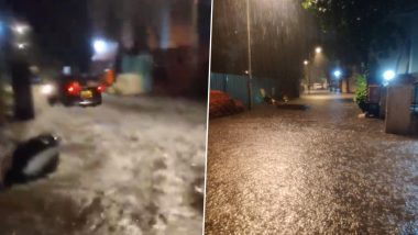 Mumbai Rains: Sudden Heavy Rain, Thunderstorms Surprise City and Neighbouring Areas; Residents Share Videos and Photos