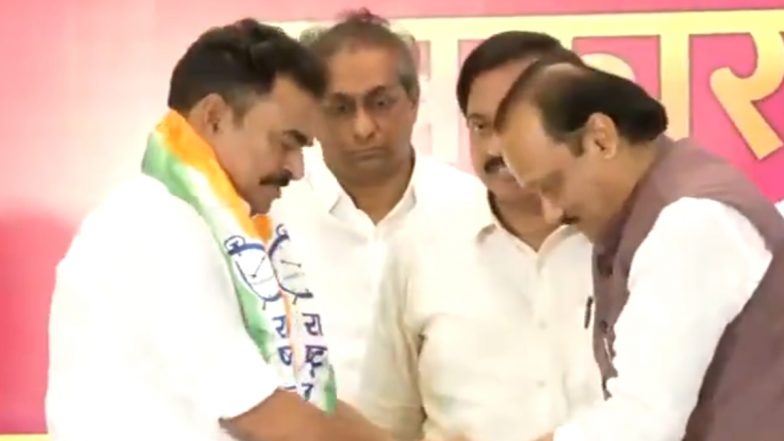 Sayaji Shinde Joins NCP in Presence of Ajit Pawar Ahead of Maharashtra Assembly Election 2024 (Watch Video)