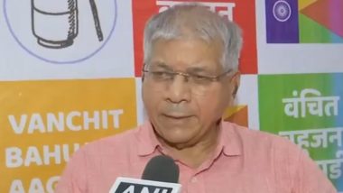 Prakash Ambedkar Calls for Probe into Sharad Pawar’s Alleged 1990s Meeting with Dawood Ibrahim (Watch Video)