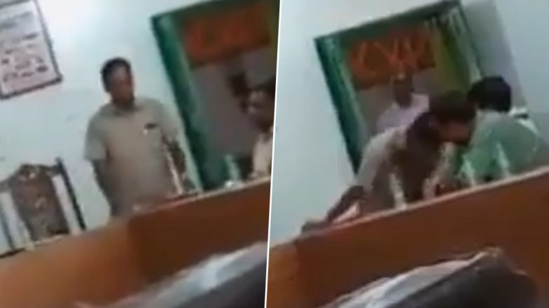 Sudden Death Caught on Camera in Ballia: Man Collapses, Dies of Heart Attack During Farmer Training Programme in UP; Disturbing Video Surfaces