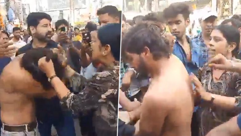 Meerut: Youth Stripped, Brutally Thrashed for Allegedly Snatching Woman's Mobile Phone in UP, Police Reacts After Video Goes Viral