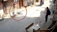 Suicide Caught on Camera in Delhi: 17-Yr-Old Girl Jumps To Death From Building in Jamia Nagar Over Not Cracking JEE; Shocking Video Surfaces