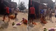 Lucknow: Man Dressed as Sadhu Baba Inserts Finger in Girl's Private Parts, Gets Brutally Thrashed by Locals for Sex Assault (Watch Video)