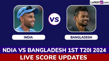 IND Win By 7 Wickets | India vs Bangladesh Highlights of 1st T20I 2024: Hardik Pandya, Bowlers Power Hosts to Dominating Victory