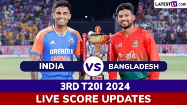 IND Win By 133 Runs | India vs Bangladesh Highlights of 3rd T20I 2024: Sensational Men in Blue Seal Series Sweep With Dominant Display