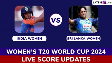 IND-W Win by 82 Runs | India vs Sri Lanka Highlights of ICC Women's T20 World Cup 2024: Smriti Mandhana, Harmanpreet Kaur, Bowlers Help Women in Blue Secure Clinical Victory