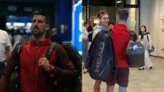 Novak Djokovic Shares Warm Hug With 'Old Man' Roger Federer on Sidelines of Shanghai Masters 2024 (Watch Video)