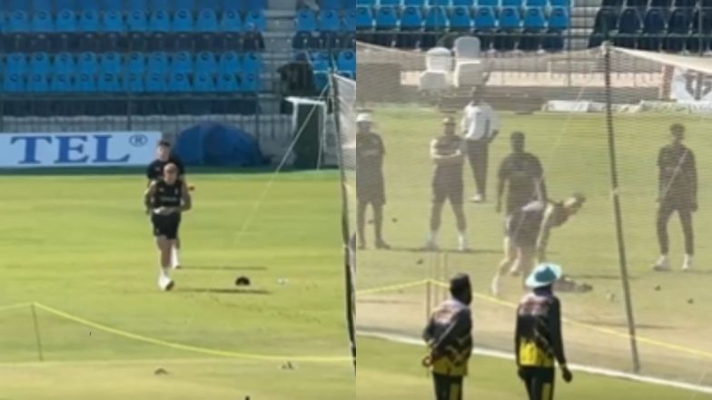 Ben Stokes Spotted Bowling in Nets During Practice Session, Increases Possibility of Selection for PAK vs ENG 2nd Test 2024 (Watch Video)