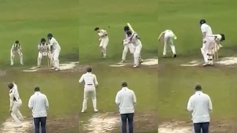 Wicket-Keeper Takes Stunning Catch After Ball Ricochets Off Slip Fielder During Club Cricket Match, Video Goes Viral