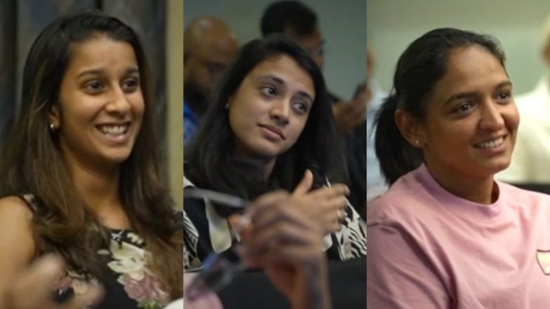 India Women’s National Cricket Team Players Receives Wishes From Their Family Members As Harmanpreet Kaur and Co Start ICC Women's T20 World Cup 2024 Campaign (Watch Video)