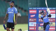 Suryakumar Yadav Shares Glimpses From Practice Session in Gwalior Ahead of IND vs BAN 2024 T20I Series (See Post)