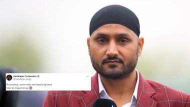 ‘Nowadays, Some Ants Are Teaching Bees’ Harbhajan Singh’s Indirect Dig at Trolls Goes Viral (See Post)