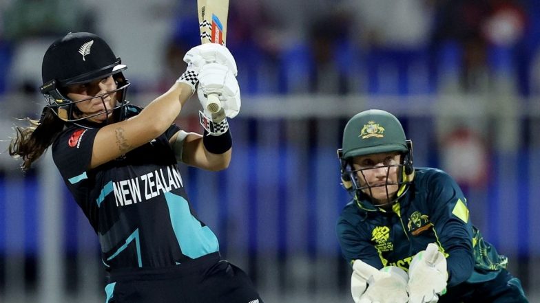 Australia Women Defeat New Zealand Women by 60 Runs at ICC Women's T20 World Cup 2024; Defending Champions' All-Round Show Hands White Ferns Defeat in Crucial Group A Clash