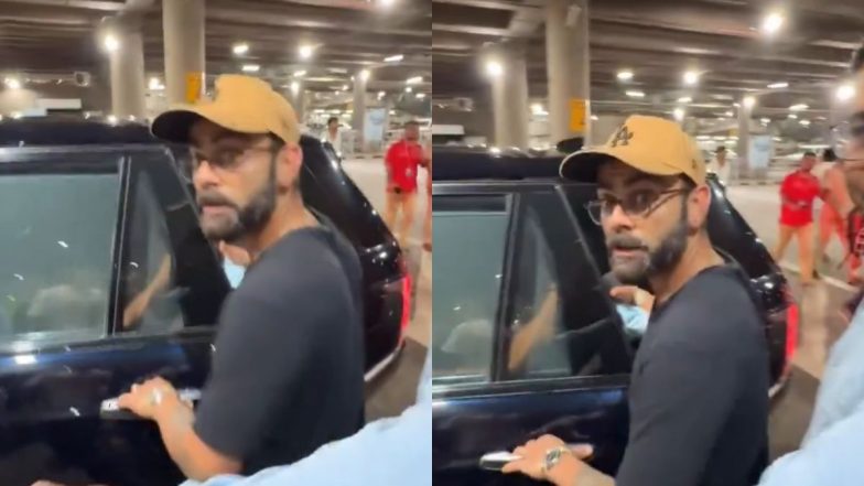 Virat Kohli’s Reaction Goes Viral After Random Fan Asks Him ‘BGT Mein Aag Lagani Hain’ (Watch Video)