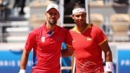 Novak Djokovic&rsquo;s Emotional Response to Rafael Nadal&rsquo;s Retirement Goes Viral, Says &lsquo;He Is One of My Greatest Opponents&rsquo; (Watch Video)