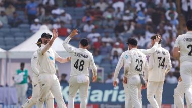 India Lose Home Test Series After 12 Years! Tom Latham and Co Script History in Pune With 113-Run Win in IND vs NZ 2nd Test 2024; Mitchell Santner Stars as New Zealand Claim Unassailable 2-0 Series Lead