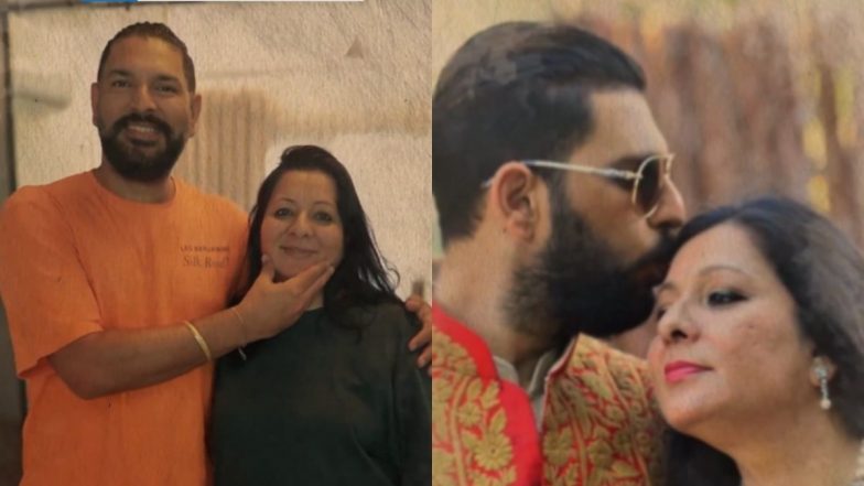 Yuvraj Singh Shares Heartfelt Video on His Mother Shabnam Singh’s Birthday, Says ‘Love You Loads’ (Watch Video)