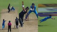 Radha Yadav Pulls Off a Spectacular Diving Catch To Dismiss Brooke Halliday During IND-W vs NZ-W 2nd ODI 2024 (Watch Video)